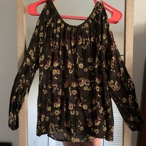 Natural Life Sheer flowy top